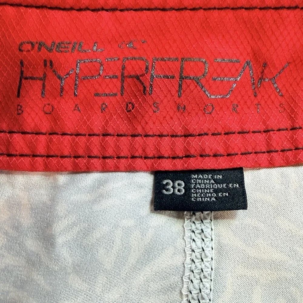 O'Neill‎ Hyperfreak Boardshorts Mens 38 Surf Swim Trunks Stretch Beach Gray 11